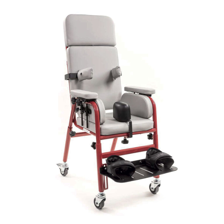 Seggiolone su ruote regolabile in altezza Officine Colombo Sitting